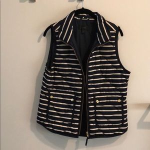 J crew puffer vest